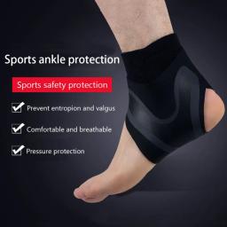 Ajustável Tornozelo Brace Protector para Corrida, Compressão Tornozelo Suporte, Futebol, Basquete, Ginásio Bandagem, Tornozelo Strap - Image 2