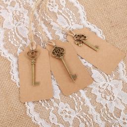 Metal Keychain Saca-rolhas Lembranças De Casamento, Favores De Festa, Vintage Antique Party Gifts, Key Beer Bottle Opener, Decoração Do Casamento - Image 4