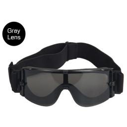 X800 airsoft óculos de tiro dos homens esporte ao ar livre caça óculos de segurança proteção uv com caixa camuflagem - Image 2