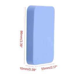 Limpador raquete pingue-pongue, 2 peças, esponja tênis limpador raquetes tênis ferramenta - Image 6