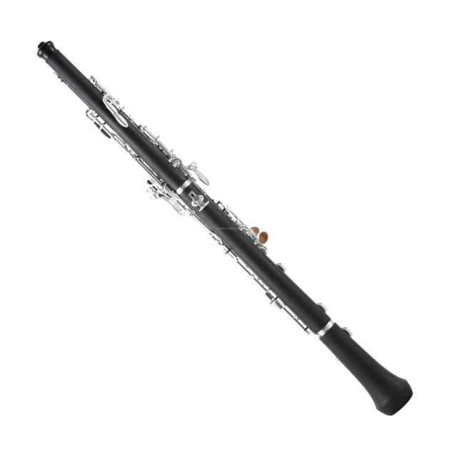 Baquetas SEASOUND para Oboé e Clarinete em Baquelite com Chaves em Lona JYCL307 - Design em Prata e Níquel Preto, 17 Notas de Madeira
