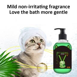 Gel de banho desodorizante para cães e gatos, shampoo anti coceira, beleza, limpeza do cabelo, fragrância duradoura, suprimentos para animais de estimação, 500ml - Image 4