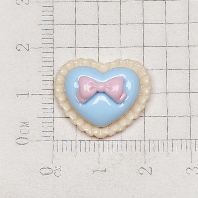Conjunto de 10 Acessórios de Coelho de Resina para Scrapbook: Bola de Cristal, Arco e Coração de Pêssego em Miniatura
