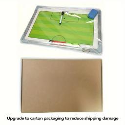 Futebol Treinadores Placa Com Quadro De Liga De Alumínio, placa De Ensino De Futebol Magnético, equipamento De Treinamento De Boardsoccer, 1Pc - Image 3