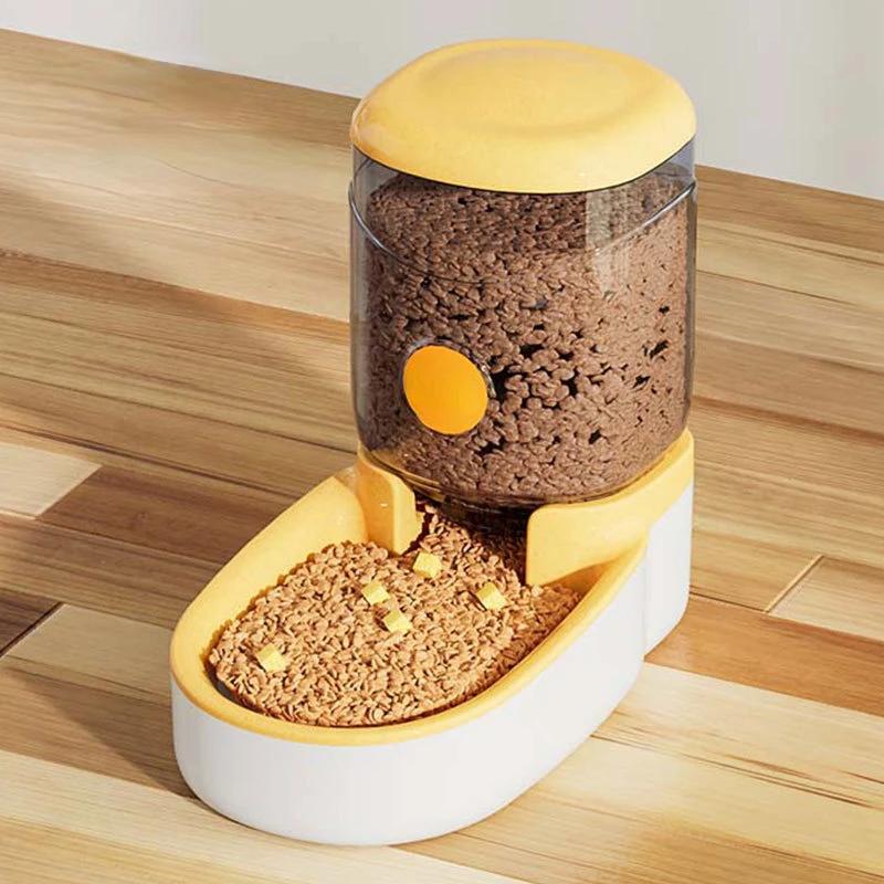 Alimentador automático de grande capacidade para animais de estimação, alimentação e tigela, distribuidor de água, suprimentos para cães e gatos, 3.8L - Image 1