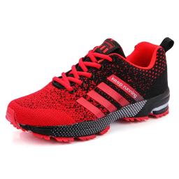 Tênis de corrida respirável para homens e mulheres, tênis de corrida leve confortável, esporte ao ar livre, novo - Image 1