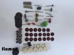 Conjunto de acessórios de ferramenta rotativa fixtamanho 100, serve para dremel 1/8 "(3.175mm), haste de polimento para máquina rotativa - Image 6