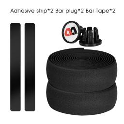 6 pçs fita camuflagem bicicleta ciclismo lidar com cinto adesivo cinta anti-deslizamento guiador da bicicleta de estrada apertos envoltório fita - Image 2