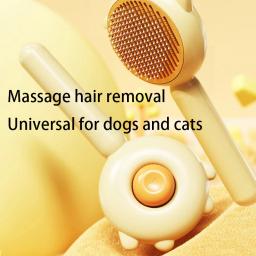 Escova de agulha universal para gato e cachorro, Cat Massage Comb, Pet Magic Combs, depilação, Pet Grooming, suprimentos de limpeza, Scratcher - Image 1
