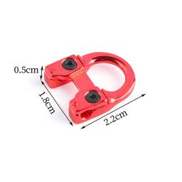 Arco composto d loop liberação d anel de metal ajustável bowstring anel tiro com arco caça alvo proteção acessórios - Image 2