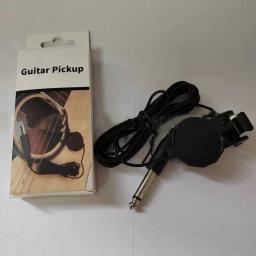 Captador Transdutor para Guitarra Acústica, Áudio Jack, Clip-On, Violino, Ukulele, Captador de Som, Transdutor Acessórios - Image 3