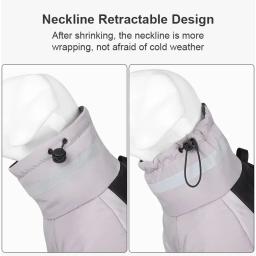 Grande cão jaqueta de inverno quente roupas para cães médio grande à prova dlabágua pet casaco labrador traje golden retriever colete macacão - Image 4
