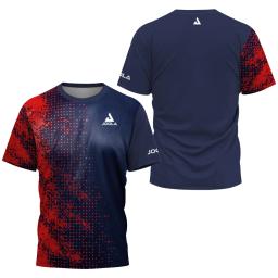 Camiseta respirável de ginástica com gola redonda masculina, esportiva, manga curta, leve, unissexo, corrida, treinamento, fitness, verão - Image 5