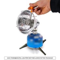 Portátil Mini Camping Aquecedor a Gás, Rap id Aquecedor De Energia De Aquecimento, Aquecedor de barraca com saco de armazenamento, Equipamento de panelas ao ar livre - Image 2