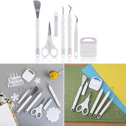 Vinil Weeding Ferramentas Set para Cricut Maker, Silhouette Relief, Carving Tool Kit, Ferramentas manuais, Scrapbook, DIY, Artesanato, 6 PCs/Set - Image 1
