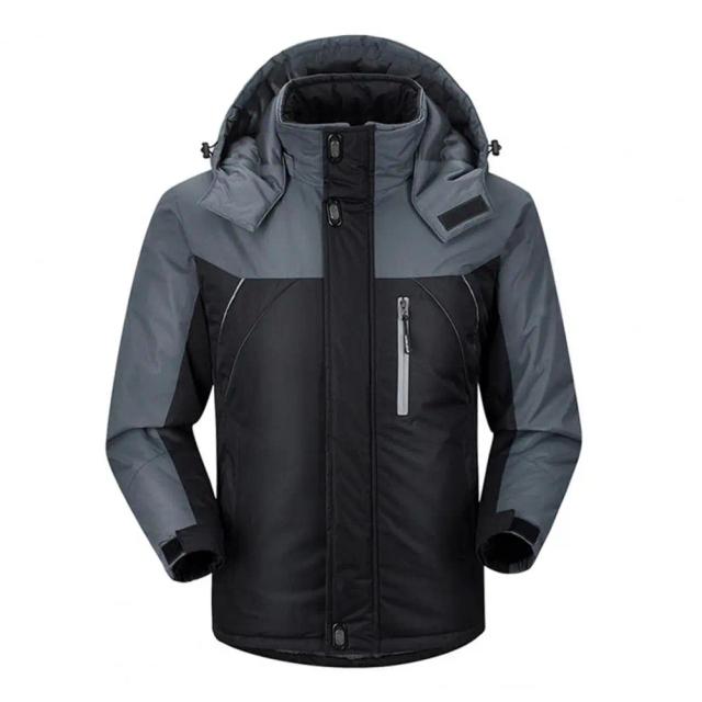 Jaqueta Impermeável Masculina para Caminhada e Atividades ao Ar Livre com Capuz - Windbreaker para Camping, Corrida e Trekking