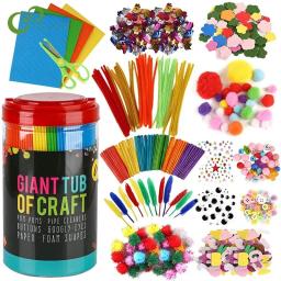 Arte e Artesanato Suprimentos para Crianças, DIY Crafting Escola, Jardim de Infância, Casa Suprimentos, Artes Conjunto Brinquedos para Crianças - Image 1