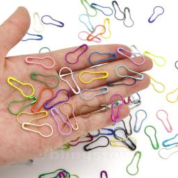 Conjunto de alfinetes de segurança para tricotar, alfinetes de metal em forma de cabaça, para roupas e crochê, ferramentas de costura, 100 unid - Image 5