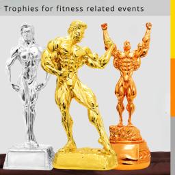 Troféu Musculação para Homens e Mulheres, Prêmios Musculação, Competição Fitness - Image 2