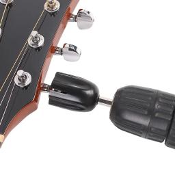 Cabeça enroladora de cordas de guitarra, ferramenta luthier para guitarra acústica, baixo, ukulele, bandolim f2tc, broca enroladora de cordas de guitarra - Image 1