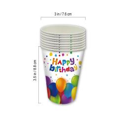 Descartável Tema Verde Tableware Set, Talheres Set, Pratos, Banner, Tableover, Blowout Hat, Birthday Party Supplies, Decoração - Image 3