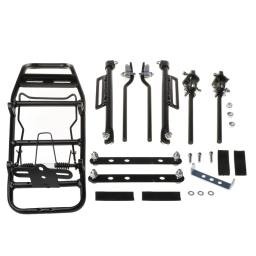 Bagagem bicicleta para transportadora bicicleta liga alumínio carga rack traseiro prateleira ciclismo selim saco titular mtb - Image 5