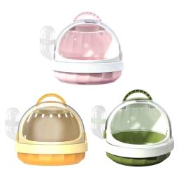 Gaiola para transporte animais pequenos, gaiola para animais estimação pequenos ar livre, caixa viagem, suprimentos - Image 1