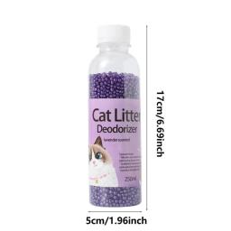 Cat Litter Deodorant Beads, Kitten Toilet Cleaning Supplies, Pet Odor, Carvão Ativado Absorve, Tira De Areia, 300g - Image 5