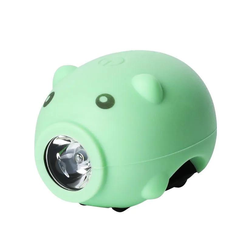 USB recarregável bicicleta luzes, bicicleta farol, ciclismo acessórios, porquinho, qualquer bicicleta - Image 1