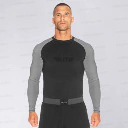 Camisas De Boxe MMA para Homens, MMA Rashguard, Jiu Jitsu, Manga Comprida, Camisas Respiráveis, MMA Vestuário, Ginásio Boxe Jersey, Bjj Rash Guard - Image 5