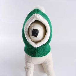 Chapéu de inverno quente para cães e gatos, acessórios para animais, gato, pequeno, médio, grande, vestir-se, suprimentos, Natal - Image 4