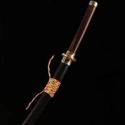 Espada Samurai Miniatura Masculina, Lâmina Katana Japonesa, Modelo de Arma, Ornamento para Casa, Artesanato Colecionável, Presente, 22cm, 1:6 - Image 4