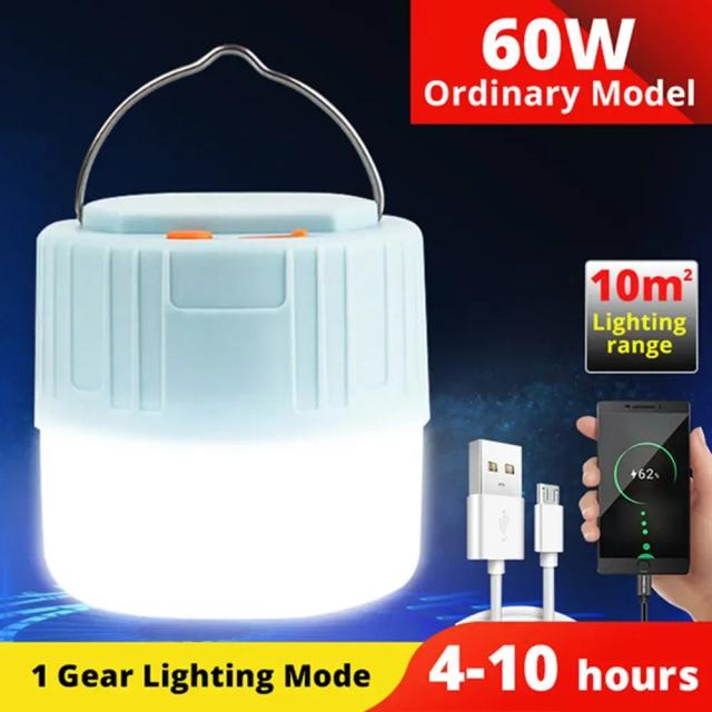 Lanterna Solar LED Recarregável com Controle Remoto, Impermeável e Power Bank para Camping e Atividades ao Ar Livre