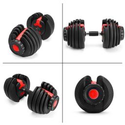 Halteres ajustáveis para Fitness, Treino, Ginásio - Image 2