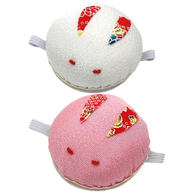 Almofada em Forma de Coelho para Costura DIY - 2 Peças de Pino dos Desenhos Animados (Padrão Aleatório)