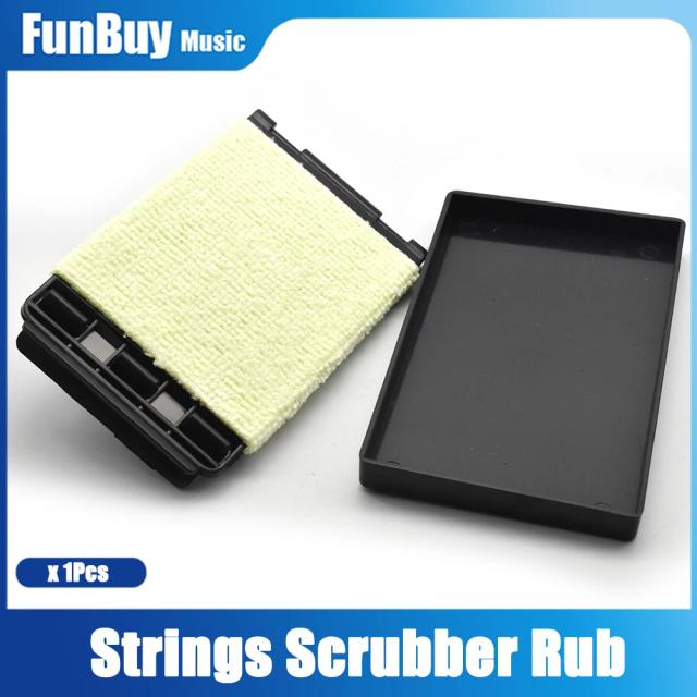 Guia Completo para Limpeza e Manutenção de Guitarras Acústicas e Elétricas com Scrubber para Cordas de Baixo e Acessórios Essenciais