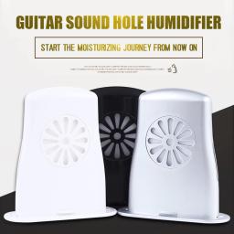 Umidificador portátil do furo do som da guitarra acústica, painel antisecagem, rachando a umidade, acessórios do cuidado do instrumento musical - Image 4