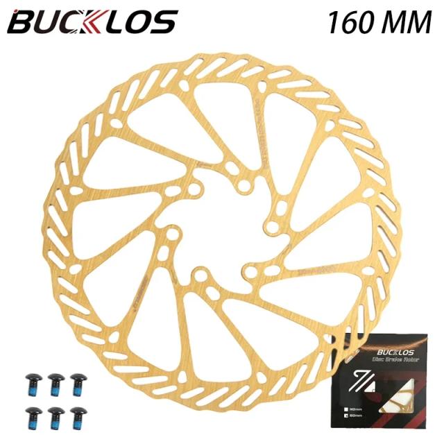 Bucklos G3 Rotor Freio Disco Bicicleta 160/180/203mm 6 Parafusos MTB