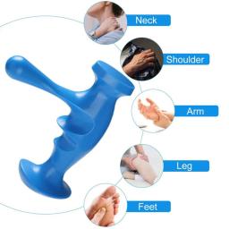 Massageador Acupoint em forma de T, Finger Press Trigger Point, Ferramentas de Fisioterapia Handheld, Tecido Profundo do Corpo, Relaxar a Dor - Image 4