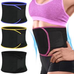 Cinto De Treinamento De Queima De Gordura Abdominal, Aparador De Cintura, Suporte De Cintura Durável, Esportes, Suor, Forma De Explosão, Correndo, Conjunto De Sauna - Image 1