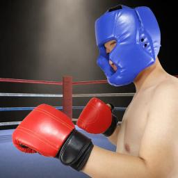 Boxe MMA Capacete de segurança para adultos e crianças Protetores de cabeça Full-coberto Chapelaria de treinamento Muay Thai, Kickboxing, Promoção - Image 2