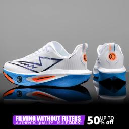 Tênis de Corrida Masculino com Placa de Carbono Especializada para Esportes, Maratona, Respirável, Leve, Confortável, Antiderrapante, Tênis Chunta para Mulheres - Image 4