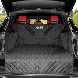 Waterproof Dog Car Seat Cover, Trunk Case, transportador, Travel Mat, Pad, transportadores, rede, pequeno, médio, cães grandes - Image 2