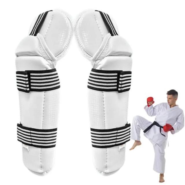 Conjunto Completo de Equipamento de Proteção para Taekwondo e Karatê - Adultos e Crianças, Inclui Braçadeiras e Caneleiras