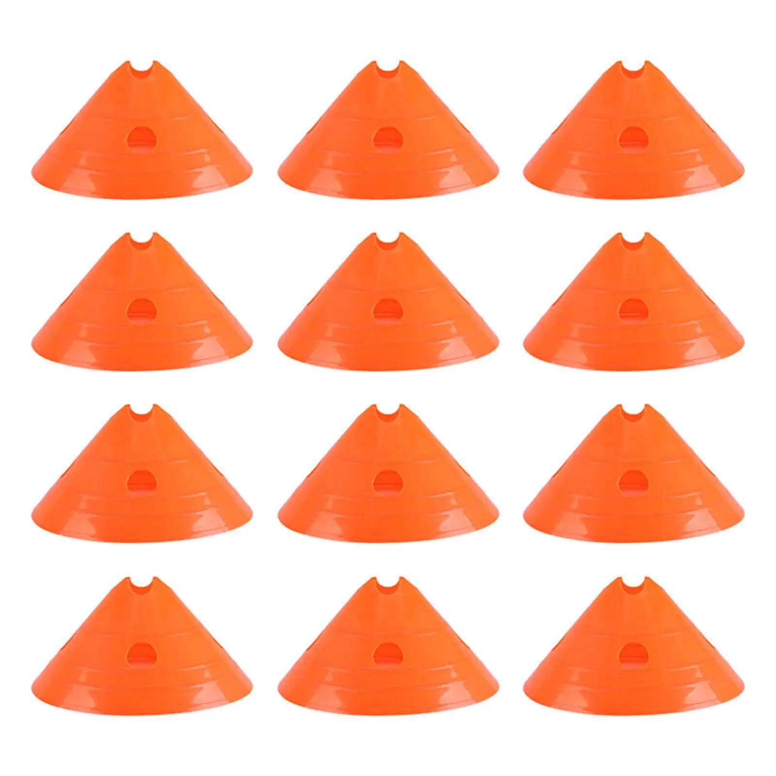 Cones De Disco De Treinamento De Agilidade Para Futebol, Cones De Esportes Escolares, Corrida E Drible, Patinação, Rugby Habilidade, Cones 12x - Image 1