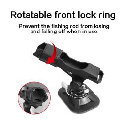 Suporte universal para Rod, Alumínio Lock on Board, Barco PVC - Image 5
