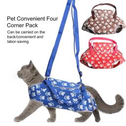 Pet Carrier Bag com cinta ajustável Fastener Tape, Travel Sling Bag, Kitten Cat, Viagem, Suprimentos, Cute Prints - Image 3