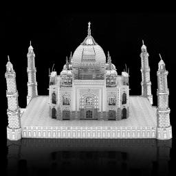 Taj Mahal 3D Puzzle Metal Model Kits, Laser Cut, Jigsaw Toy para crianças, DIY - Image 2