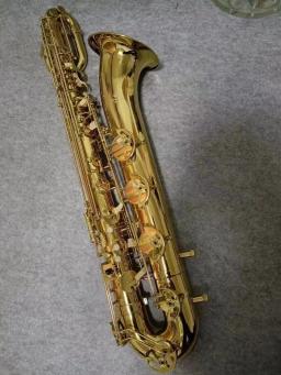 Saxofone banhado a ouro com estojo, Instrumentos musicais, Novo - Image 2