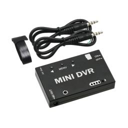 Gravador Mini FPV DVR/FPV de alta qualidade, Comutável NTSC/PAL, Bateria embutida, Interface Micro USB, Multi-idioma para FPV Drone - Image 1